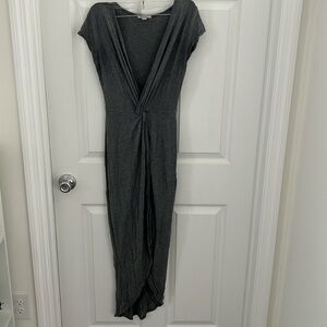 Gray Rolla Coaster Maxi Dress